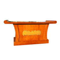 New solid wood main interior of Christ Church after the church dinner relief carved Communion table 1 6 meters