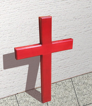 Solid wood wood wooden church church custom multi-size 0 7 m-2 m cross