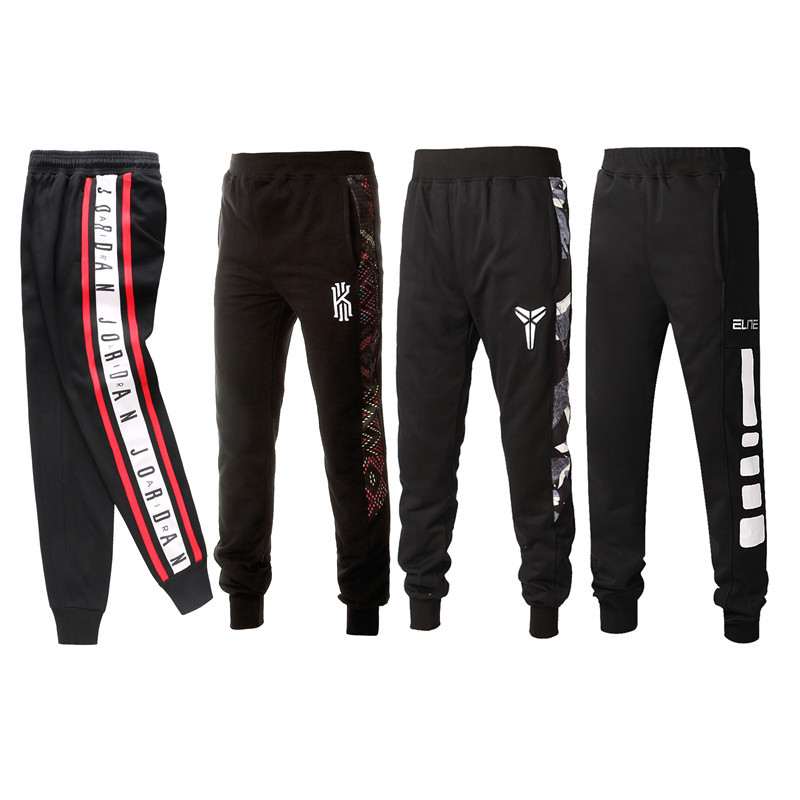 Spring and Summer Jogger Aj23 Sports Pants for Men, Loose Training Kobe-Style Trendy Sweatpants, Basketball Long Pants with Cuffs, Casual Trendy