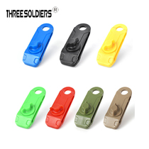 Outdoor tent fixed rope clip buckle canopy windbreak clip camping multi-purpose accessories