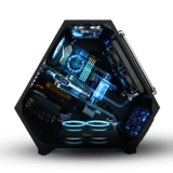FUXK Научная фантастика Космос EVE Theme I7 13700K RTX3070TI Split Water Cooling Host Desktop