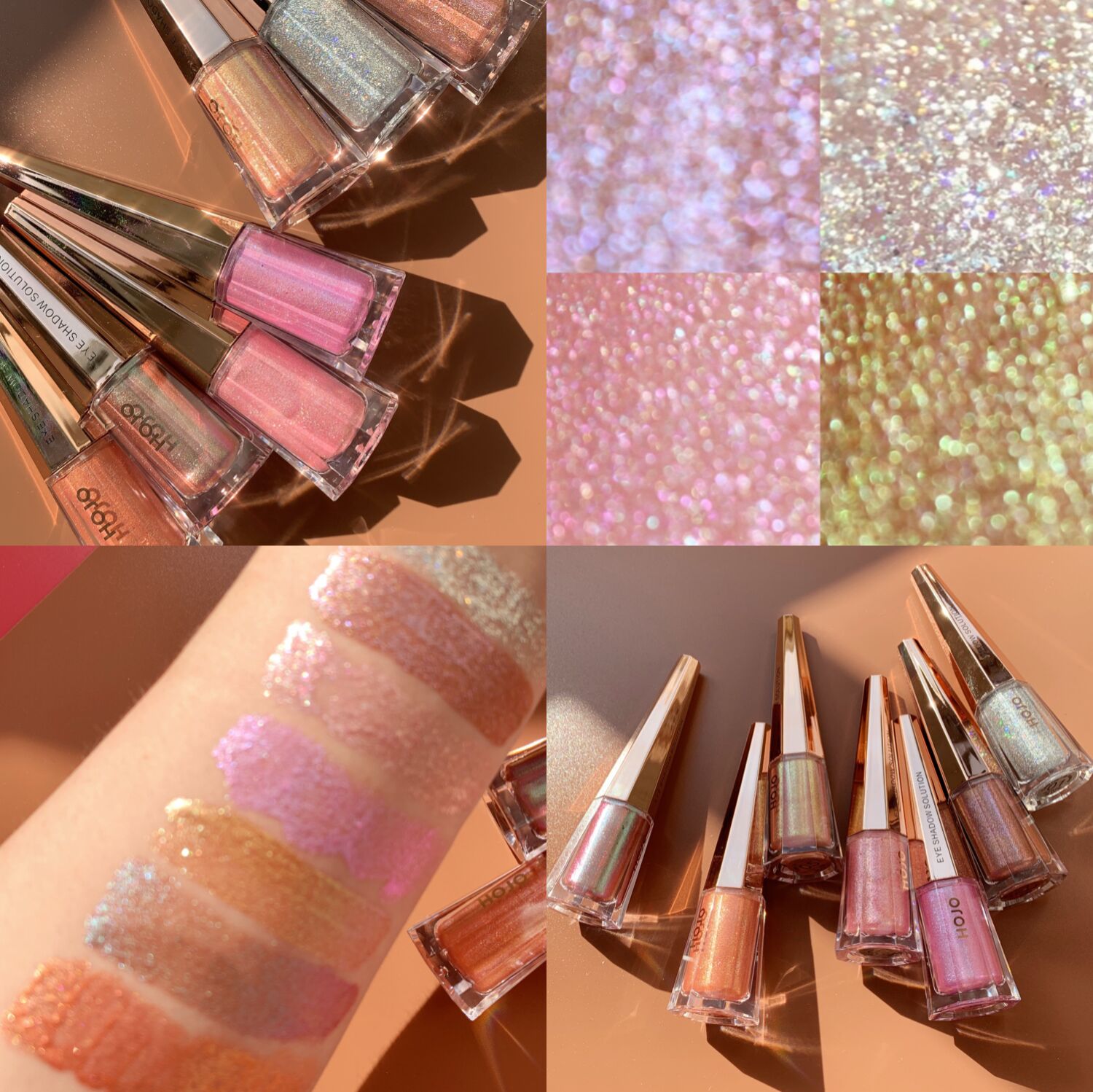 Clearance shiny polarized unicorn liquid starry sky wet eye shadow lying silkworm water does not fly powder pearlescent