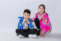 Hot sale small screen star clothes children Boys Boys Girls thick skin-friendly comfortable breathable windproof coat 2019 explosions
