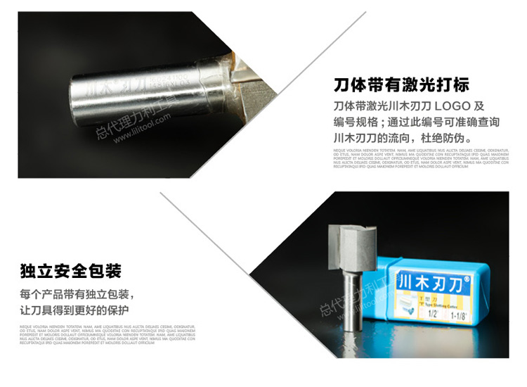 Dao cắt lưỡi Chuanmu Dụng cụ khoan loại T dao hình chữ T 1/2 * 1/4 Công cụ cắt gỗ chuyên nghiệp dao cắt dao phay thẳng 1602 (1) - Dụng cụ cắt lưỡi cắt gỗ cầm tay