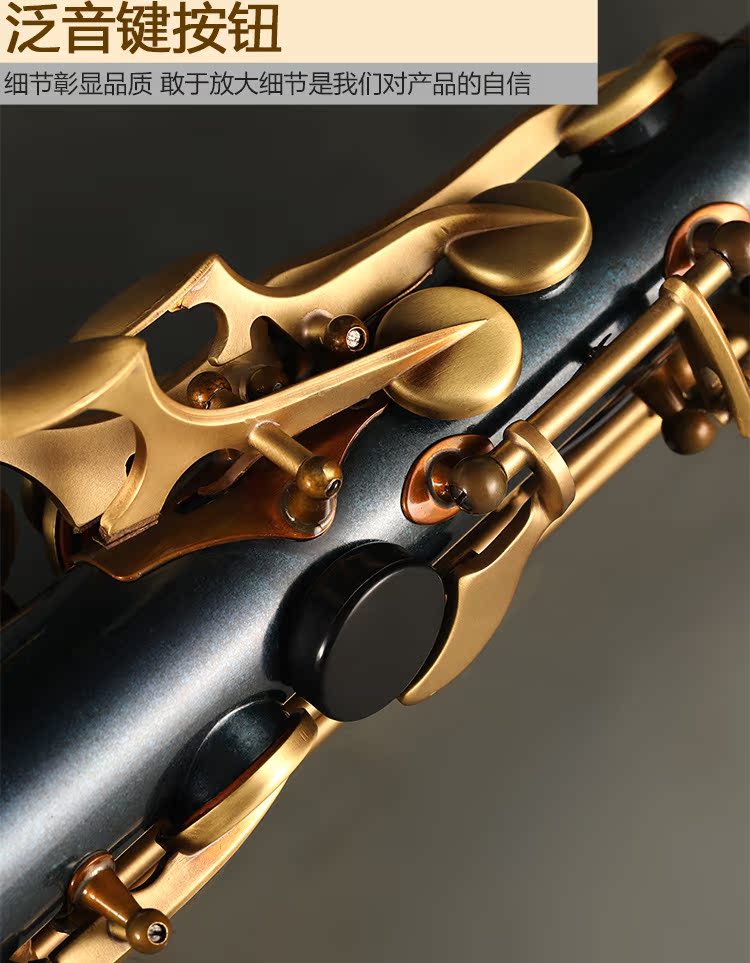 Nhạc cụ Caroline Alto E-saxes của Rollins Những người mới bắt đầu chơi nhạc phổ thông d608 - Nhạc cụ phương Tây kèn harmonica