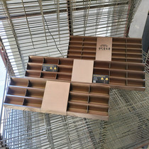 12-grid rose gold business card box 18-grid stainless steel business card holder 20-grid red bronze bronze titanium gold business card holder