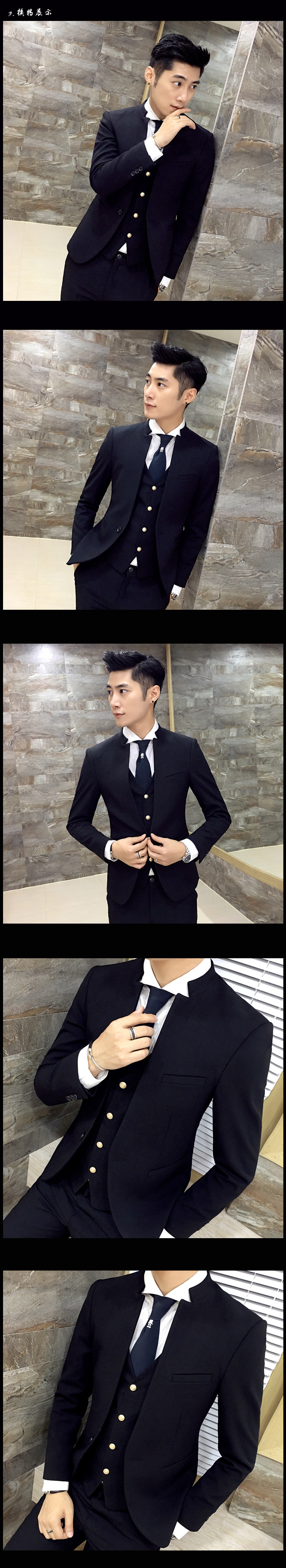 Costume homme en polyester pour Quatre saisons - Ref 1551196 Image 7