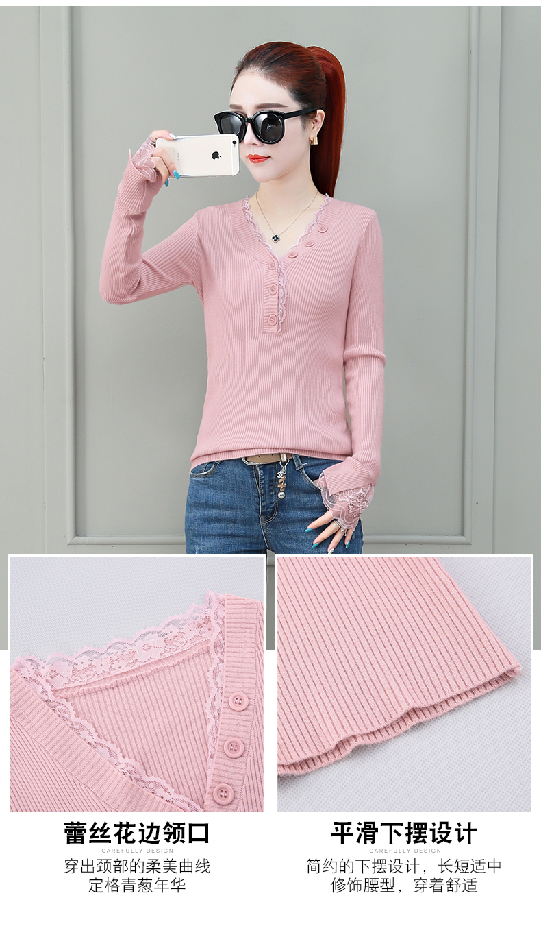 Áo len dệt kim nhẹ đầu thu 2019 mới đầu thu tay dài thời trang áo len hoang dã mỏng manh - Đan Cardigan áo kiểu nữ đẹp
