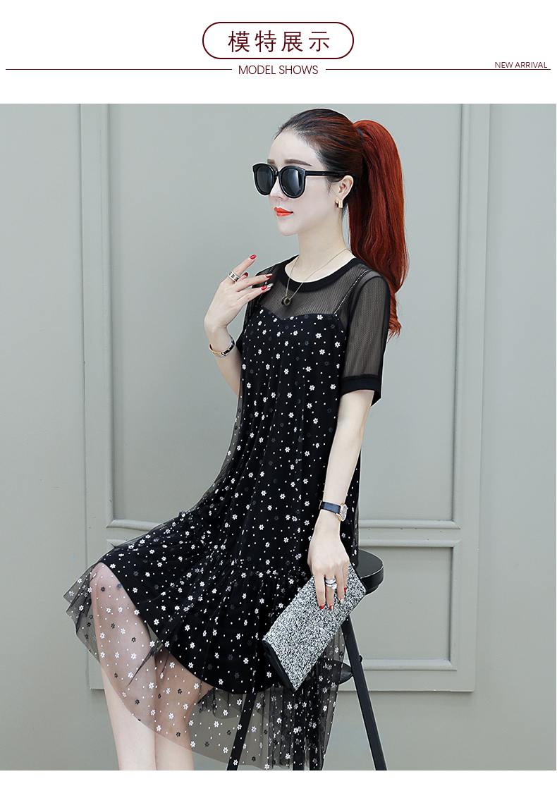 Đầm dự tiệc cao cấp 2019 Váy phổ biến mùa hè mới voan nữ quần short nước ngoài Hàng hóa châu Âu - Váy eo cao đầm khoét eo