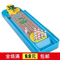Childrens puzzle table games creative interactive frog bowling table marbles launch table Childrens toy wholesale