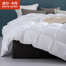 Pierre Cardin down quilt core winter quilt five-star hotel thickened warm single double quilt Spring and Autumn white goose down quilt