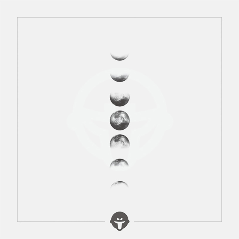 Moon Tattoo Stickers That Change with the Phases of the Moon, Waterproof, Cosmic, Simple, Artistic, Fresh, Original, Realistic, Long-Lasting, and Unique
