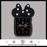 Apple, совместимый защитный чехол, часы, защитная сумка, силиконовые креативные мультяшные аксессуары, 5, 3, защита при падении, 40мм, 38