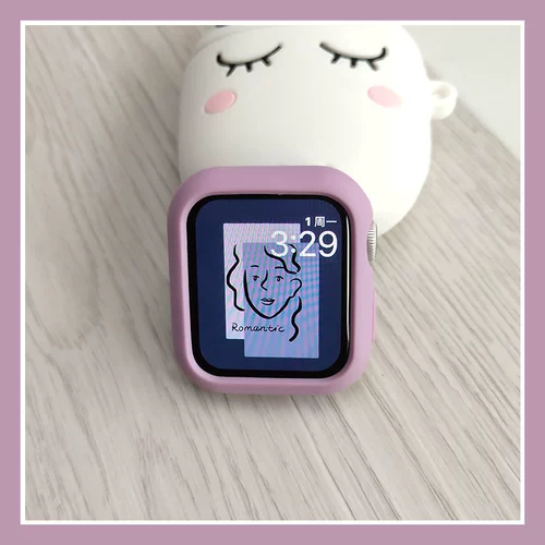 Apple, совместимый защитный чехол, часы, силиконовая защитная сумка, креативные милые аксессуары, 6, 3/2, защита при падении, 40мм