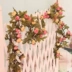 Hoa nhân tạo Mây nhỏ Hoa hồng Trang trí ống trần Vine Bọc Đồ nội thất khách sạn Hoa cưới giả - Hoa nhân tạo / Cây / Trái cây bình hoa giả trang trí phòng khách Hoa nhân tạo / Cây / Trái cây