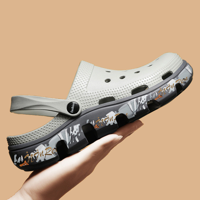 XDASH Mens Sandals Summer Casual Men Sandals Unisex Couple Clogs Zpanxa Mens Sandals Summer Sandals Trendy Leather Beach  main image 2