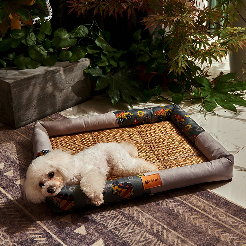 Dog mat mat sleeping with summer sleeping cushion cage cushion Pet ice mat Summer small kennel Cat Nest Mat