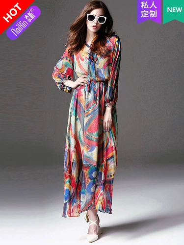 奈昕 Позвольте вам носить красивые персональные индивидуальные индивидуальные частные обычай 1114 платья с печать