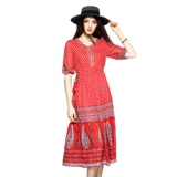 奈昕 Позвольте вам носить красивую персональную индивидуальную настройку 38335 Национальный стиль Mother Spring и Lummer Floral