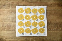 〈Aomori Shokudo〉Made in Japan Nara mosquito net birthplace flower pattern soft gauze dish cloth Hand towel