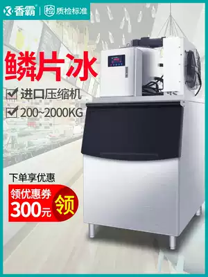 Xiangba Commercial flake ice machine snowflake machine Ice Cube machine ice pellet machine seafood fresh flake ice machine 200KG ice maker