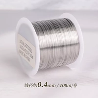 [Рекомендовано экспертами] Стальная проволока, диаметр проволоки 0,4 мм/100 м/рулон.