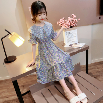 Female Great Boy Clothing Summer Break Flowers Dress 2022 New Ocean Gas Summer Dress Children Summer Princess Dress Girl Skirt