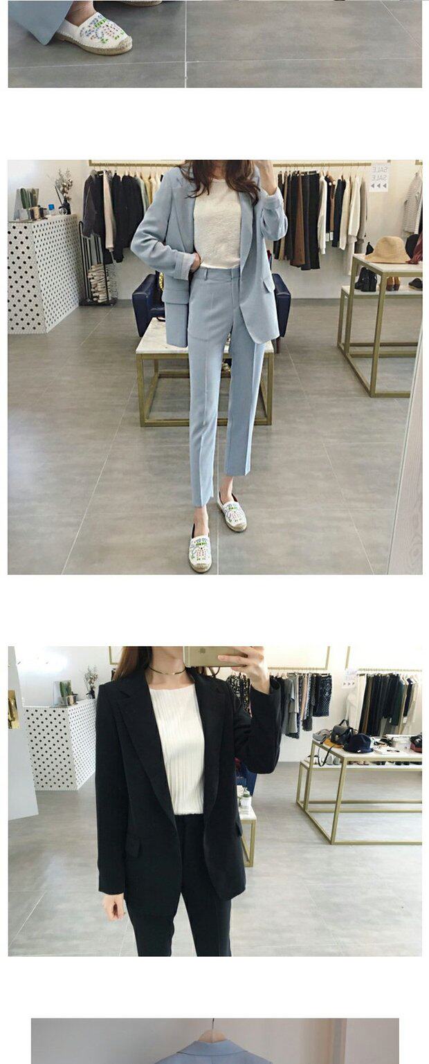 Длинный комплект, черный модный пиджак классического кроя, 2023, средней длины              