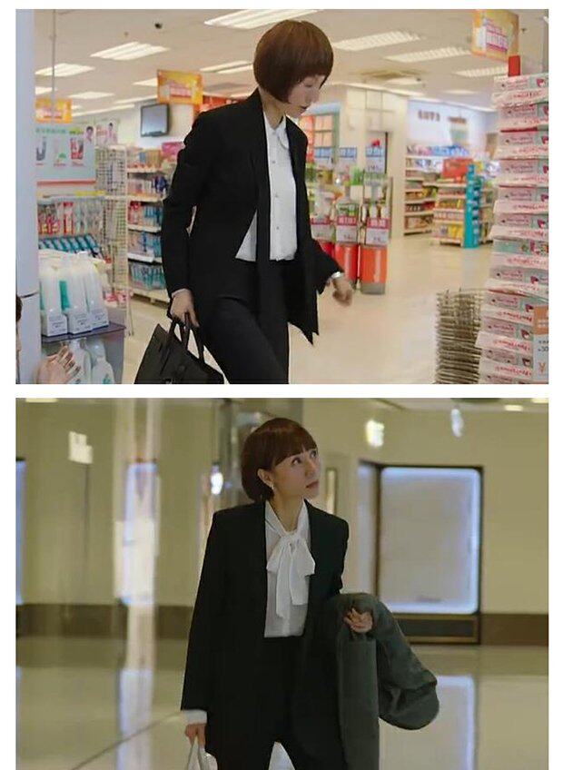 Длинный комплект, черный модный пиджак классического кроя, 2023, средней длины              