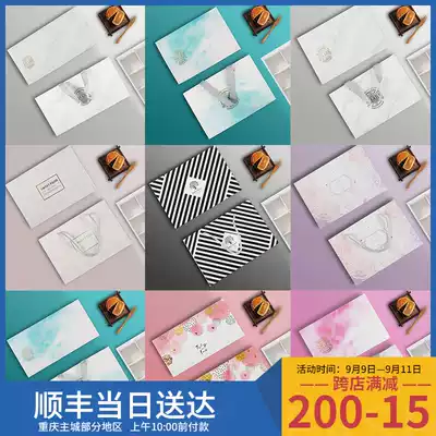 Egg yolk crisp packaging gift box 6 grains 8 Mid-Autumn moon cake box wide-style ice moon cake box baking packaging options