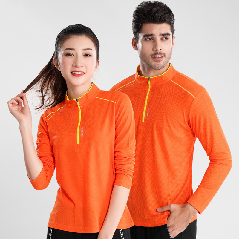 Outdoor sports fast drying long sleeves and men's spring and autumn climbing hiking breathable quick-drying clothes dry T-SHIRT