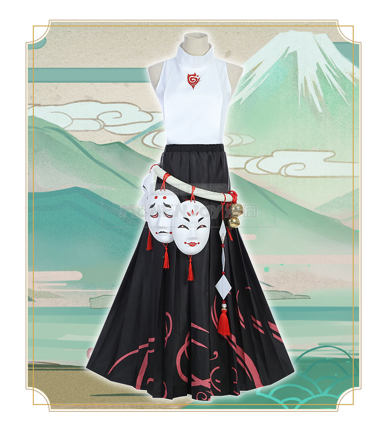 [囧 囧] 游 阴阳师 SSR 藏 主 thức tỉnh sau khi thức tỉnh trang phục cosplay phụ kiện cosplay
