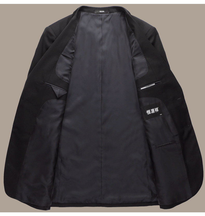 Costume homme en laine pour automne - Ref 1564129 Image 23