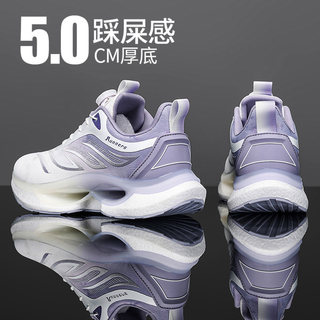 Official Website C&K Sports Shoes for Women, Autumn Season, Lightweight Shock-Absorbing Running Shoes for Middle School Students, Professional Badminton Shoes