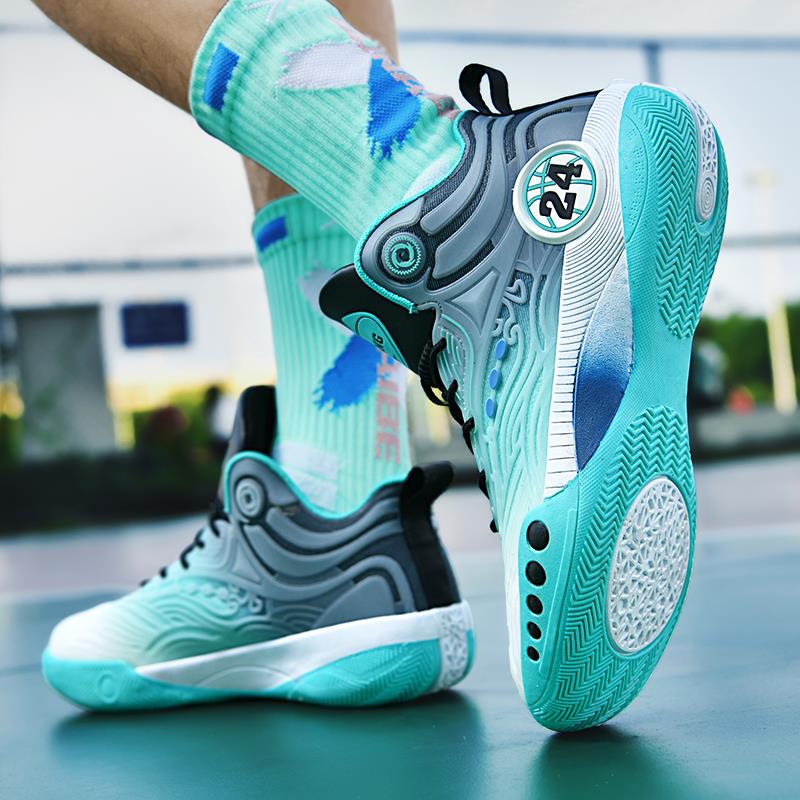 Kobe 6 Basketball Shoes Men's Summer Professional Ultra-Light Shock-Absorbing Sports Shoes Non-Slip and Wear-Resistant Youth Practical Sneakers