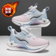 Official website C&k sports shoes for women, autumn and winter plus velvet warm cotton shoes, lightweight shock-absorbing running shoes for junior high school students