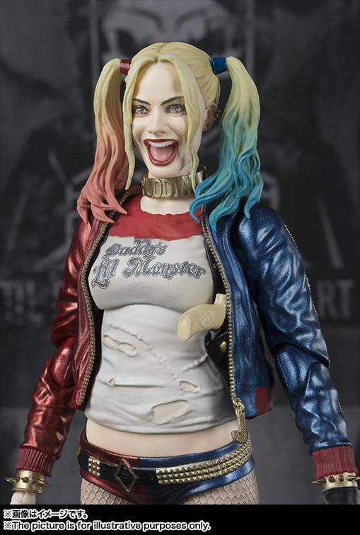 Hot Bandai SHF đội tự sát chú hề bạn gái Halle Quinn nhân vật phản diện di chuyển người mẫu búp bê tay 1/1 - Capsule Đồ chơi / Búp bê / BJD / Đồ chơi binh sĩ búp bê hàn quốc