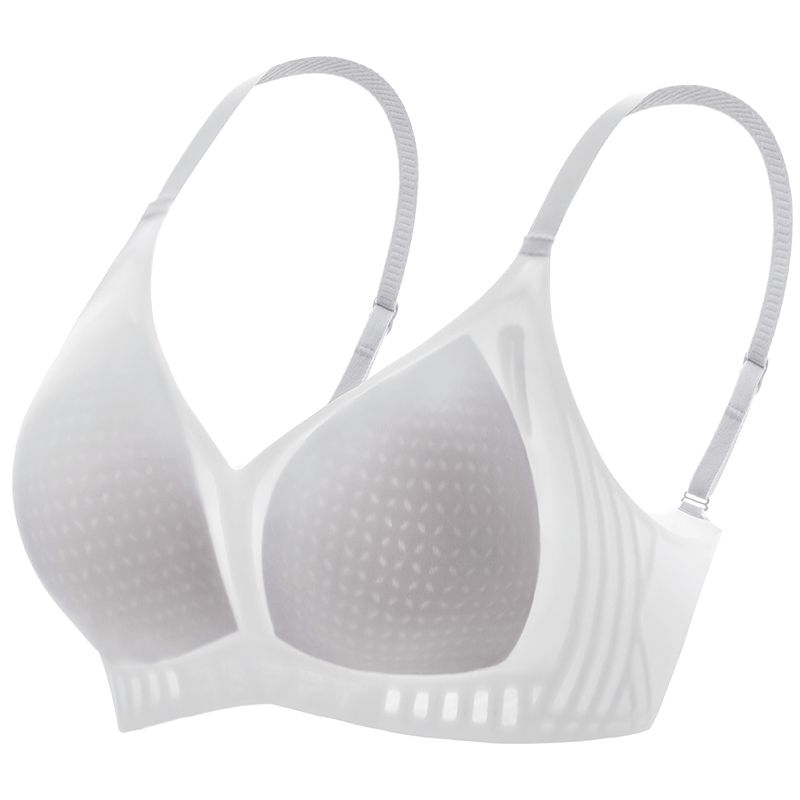 
Underwear for women in summer large size ultra-thin underwear for large breasts showing small pregnant women with traceless breasts and breasts to prevent sagging bra