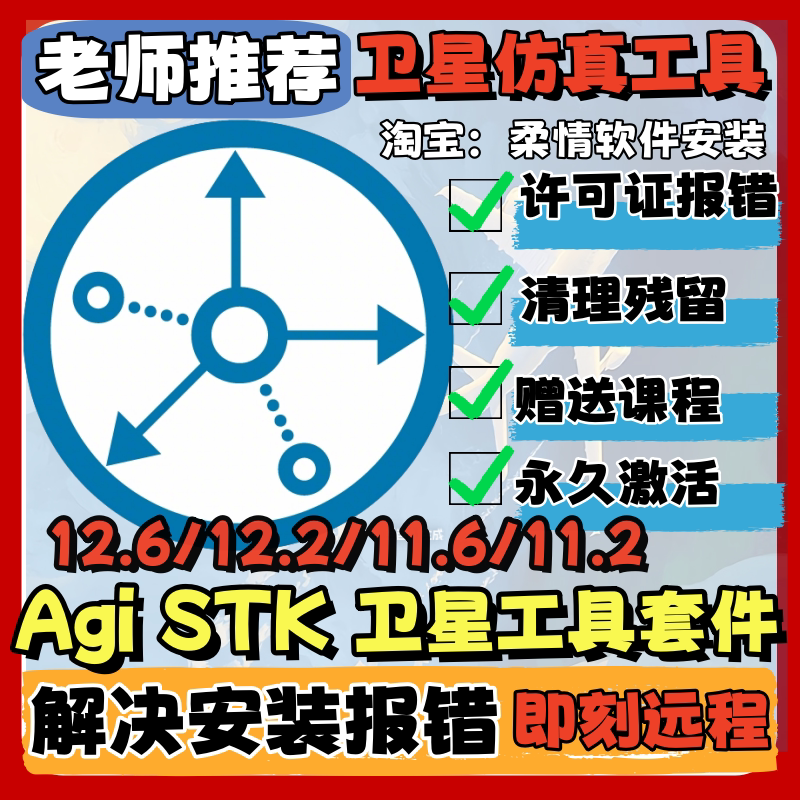 Agi Systems Tool Kit (Stk) 12.6/12.2/11.6/11.2 Satellite Tool Kit