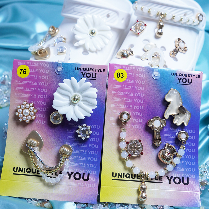 Suitable for Crocs Clogs, Metal Shoe Charms, Ballet Shoe 3D Shoe Buckles, Shoe Decorations, DIY Accessories, Jibbitz Accessories