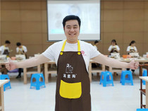 Satisfied pottery custom apron painting spray glazed apron pull blank apron adult childrens apron