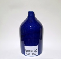 Satisfied pottery art glaze Jingdezhen pottery glaze pottery bar teaching special electric kiln glaze ink blue 5kg barrel