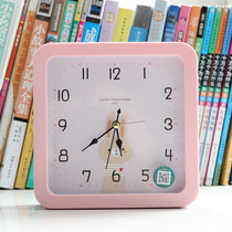Combus New Silent Alarm Clock bedroom bedside clock simple student alarm dormitory desktop pendulum clock desktop clock