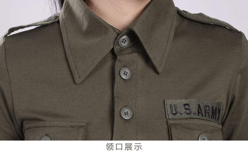 Jun Yexing ngoài trời giải trí quân đội fan trang phục ngụy trang phù hợp với bộ áo dài tay nữ áo thun múa - Những người đam mê quân sự hàng may mặc / sản phẩm quạt quân đội mũ tai bèo bộ đội