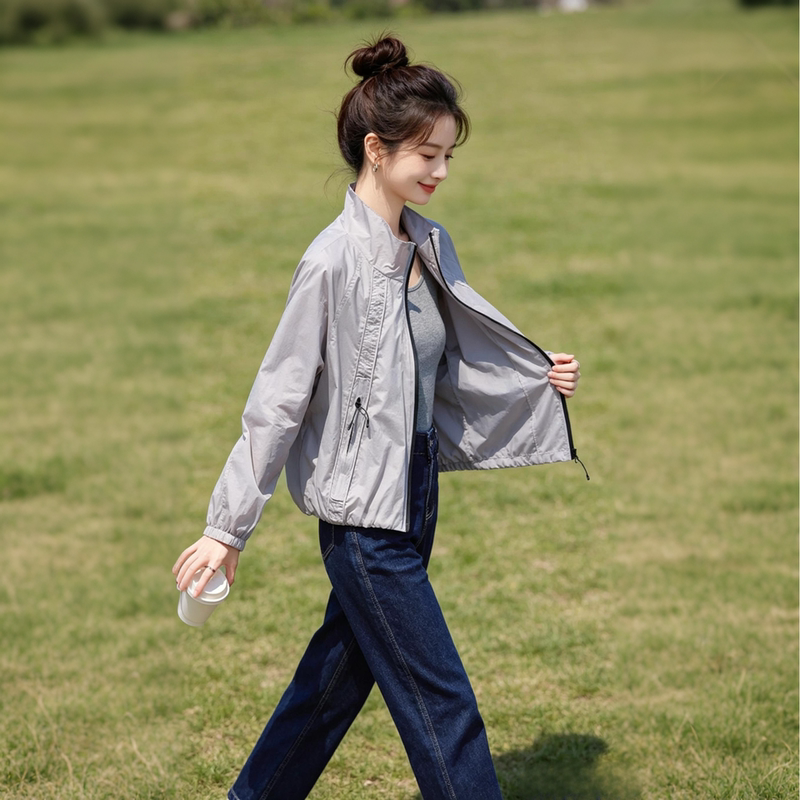Sun Protection Clothing for Women 2026 New Style, Uv Protection, Outdoor Sports and Leisure, Lightweight, Stylish, Versatile, Petite Jacket Sun Protection Clothing for Women 2026 New Style, Uv Protection, Outdoor Sports and Leisure, Lightweight, Stylish, Versatile, Petite Jacket