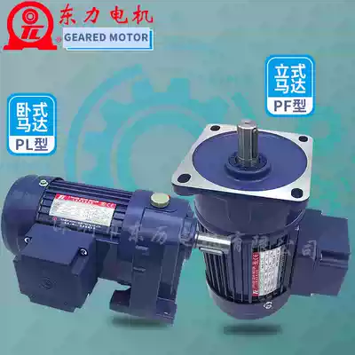 0 4KW Xiamen Dongli Motor PL28-0400-80S3 Taiwan Dongli Motor YS400W-4P reducer
