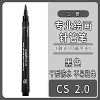 Черная косой голова CS 2.0