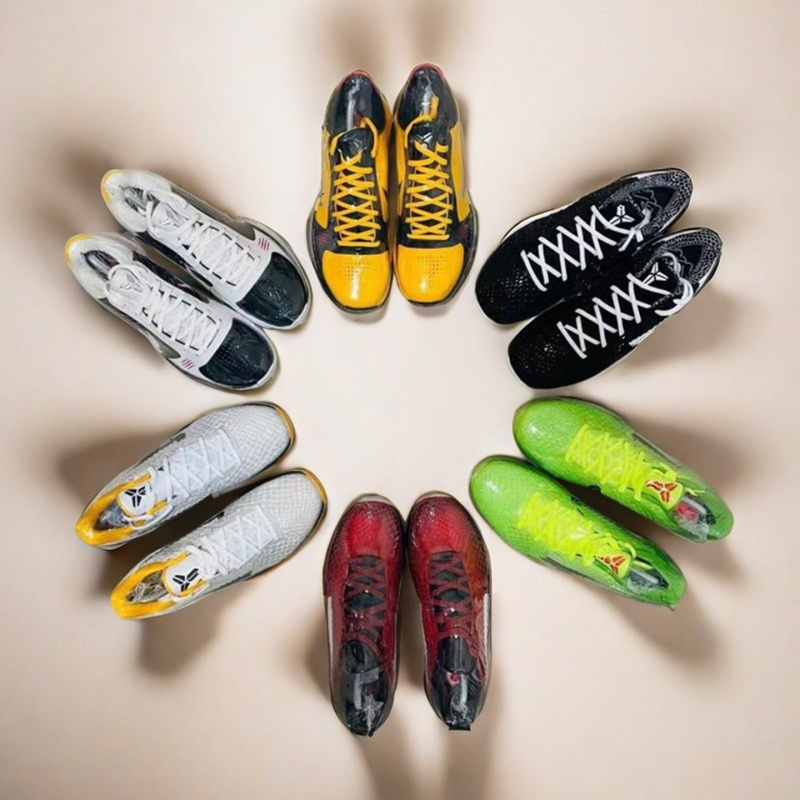 Kobe Zk5 Black and White Bruce Lee Year of the Snake Limited Edition Zk6 Reversed Green Hornet All-Star Kb Master Practical Men's Shoes