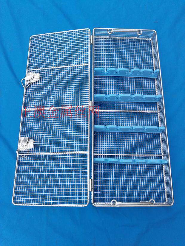 Laparoscopic endoscopic hysteroscope Hysteroscope Galvanic Mirror Sterilization Mesh Basket Disinfection Cartridge Silicone Holder