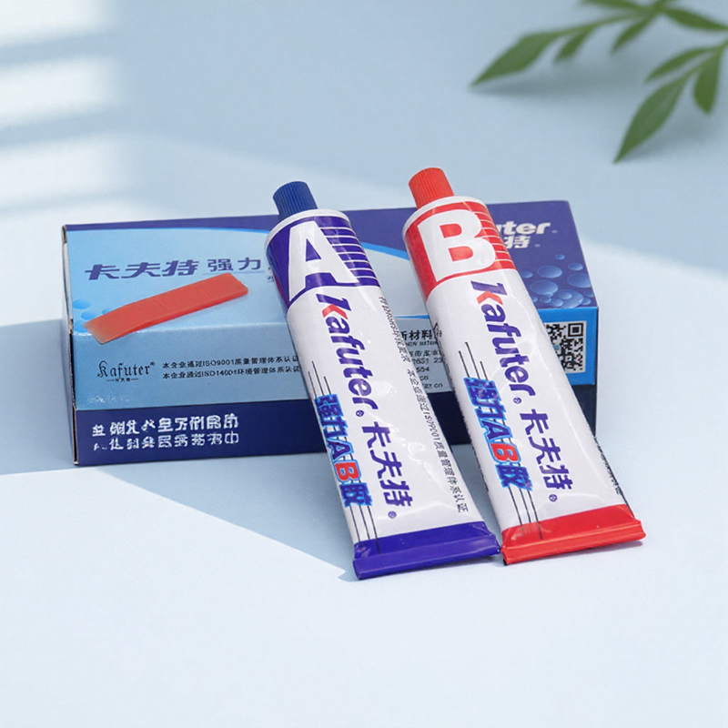 卡夫特ab胶水强力胶焊接粘金属铁塑料石头木头防水电焊万能胶专用